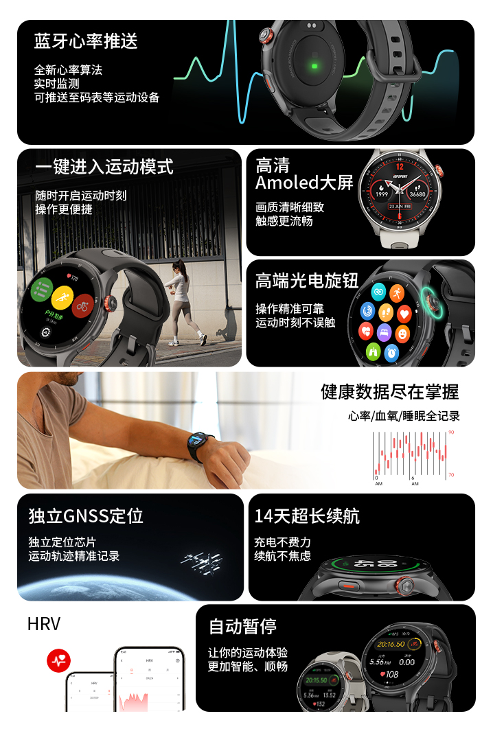 LW10智能手表功能特色