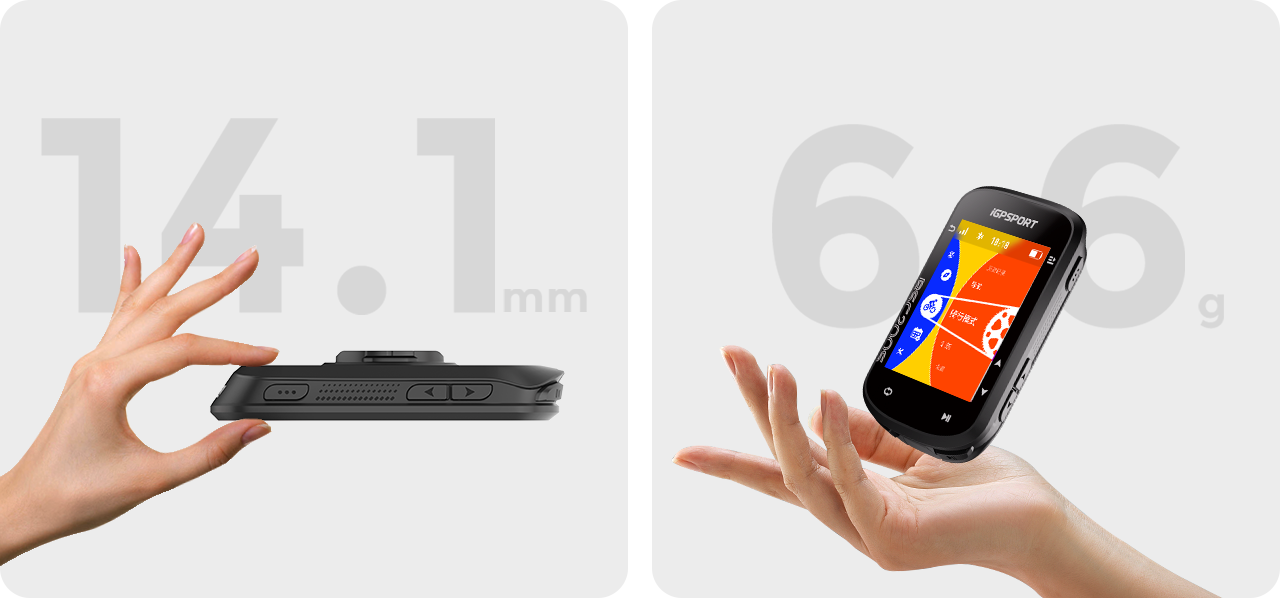 BSC200S超轻薄进阶彩屏码表