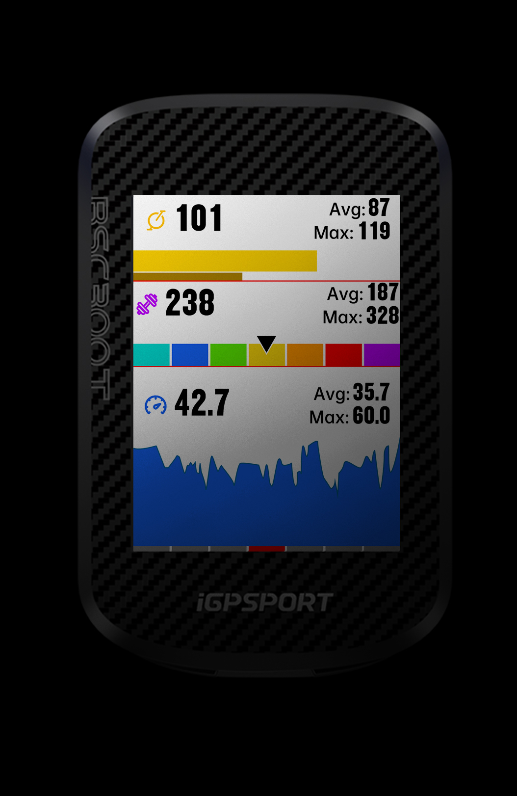 BSC300T超轻薄触屏GPS码表