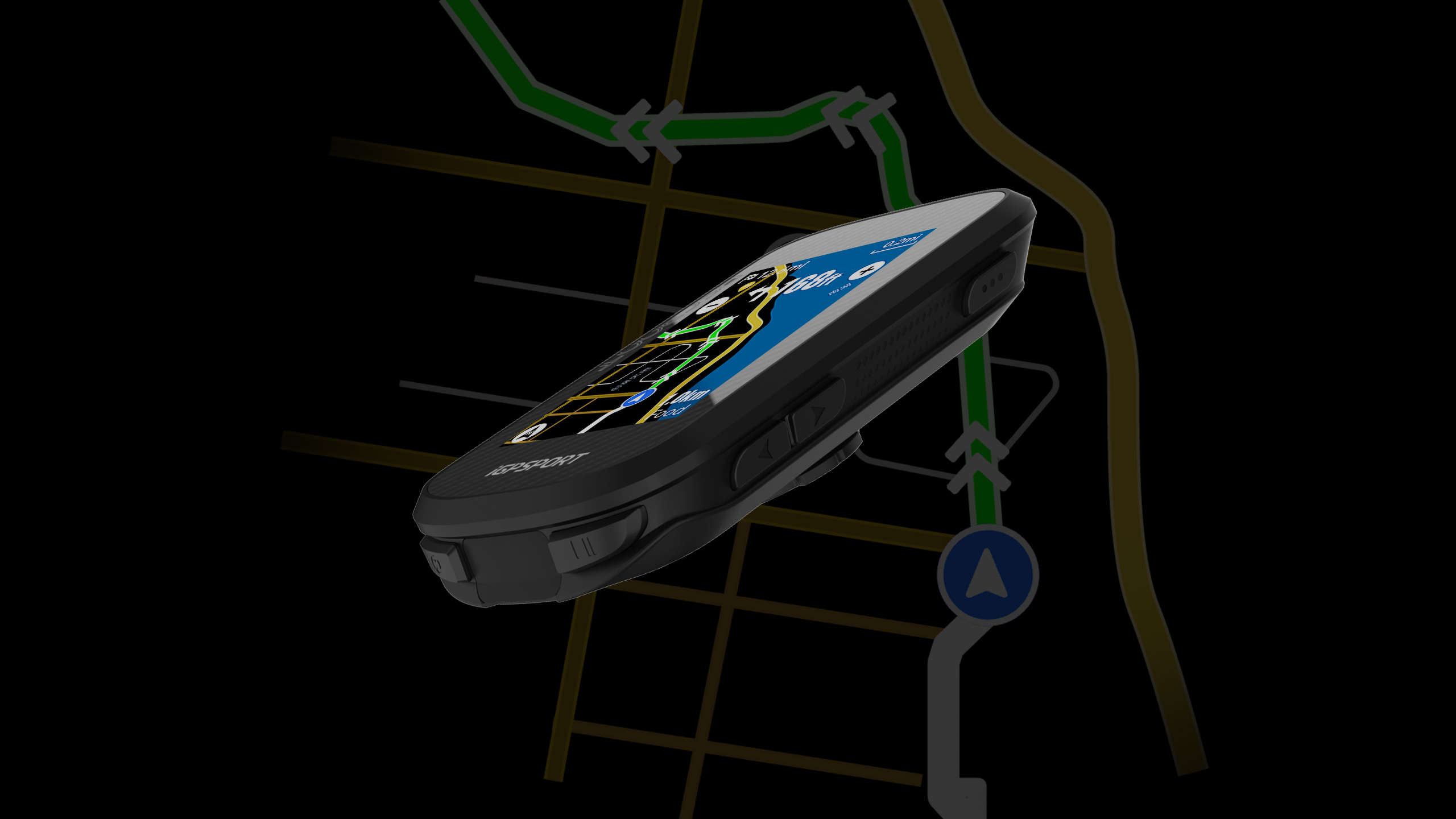 BSC300T码表彩色地图导航