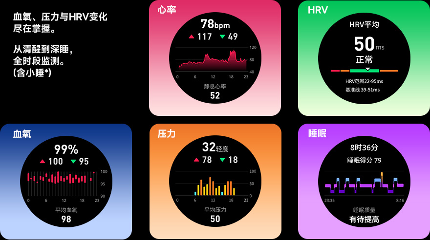 运动健康监测  全天在线
